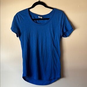 PINK Victoria's Secret Blue Relaxed Fit Tee